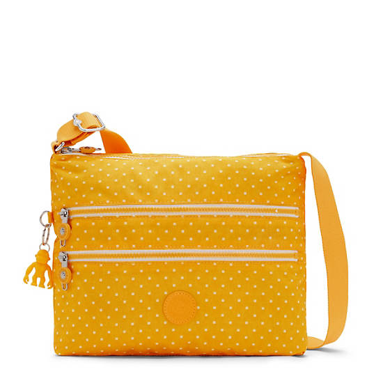 Kipling Alvar Printed Crossbody Veske Gul | NO 2143DF